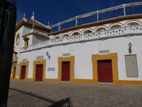 Zugänge der Stierkampfarena von Sevilla