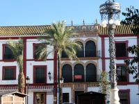 Häuser an der Plaza de San Fernando