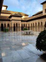 Spiegelungen im Patio de Leones