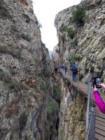 Wanderung im Desfiladero de los Gaitanes (Gaitanes-Klamm) 