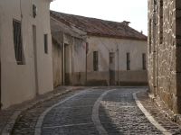 ruhige Gasse am Abend in Chinchon