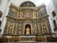 Altar mit Altarbild von Francisco Goya in Chinchon