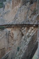 Caminito del Rey (alt und neu) und aufgefaltetes Gebirge