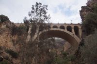Eisenbahnbrücke am Desfiladero