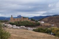 Antequera - Im Hintergrund der Indiano de Antequera/Peñón de los Enamorados