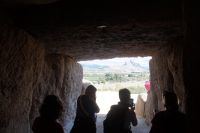 El Indiano de Antequera aus dem Dolmen de la Menga fotografiert
