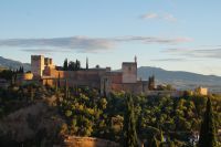 Alcazaba der Alhambra (der militärische Teil, die eigentliche Festung und ältester Teil der Palaststadt