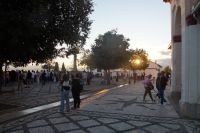 Sonnenuntergangsstimmung am Mirador San Nicolás