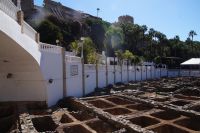 Römische Garum-Fabrik in Almuñécar. Garum ist eine Würzsauce aus vergorenem Meeresfisch 