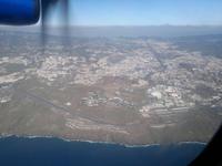 Anflug auf Teneriffa