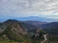 Mirador de Barranco de la Villa de Los Manaderos/La Gomera/Kanaren