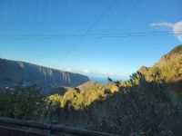 Blick auf den Barranco von Hermigua/La Gomera/Kanaren