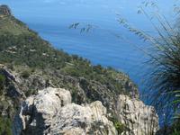 Blick vom Wachturm Penya Rotja