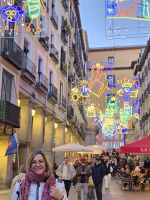 Weg vom Hotel Ganivet zur Plaza Mayor Madrid