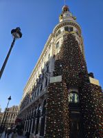 Hermes Geschäft auf der Alcala Straße Madrid