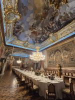 Speisesaal im Königspalast Madrid