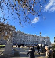 Königspalast Aussenansicht Madrid
