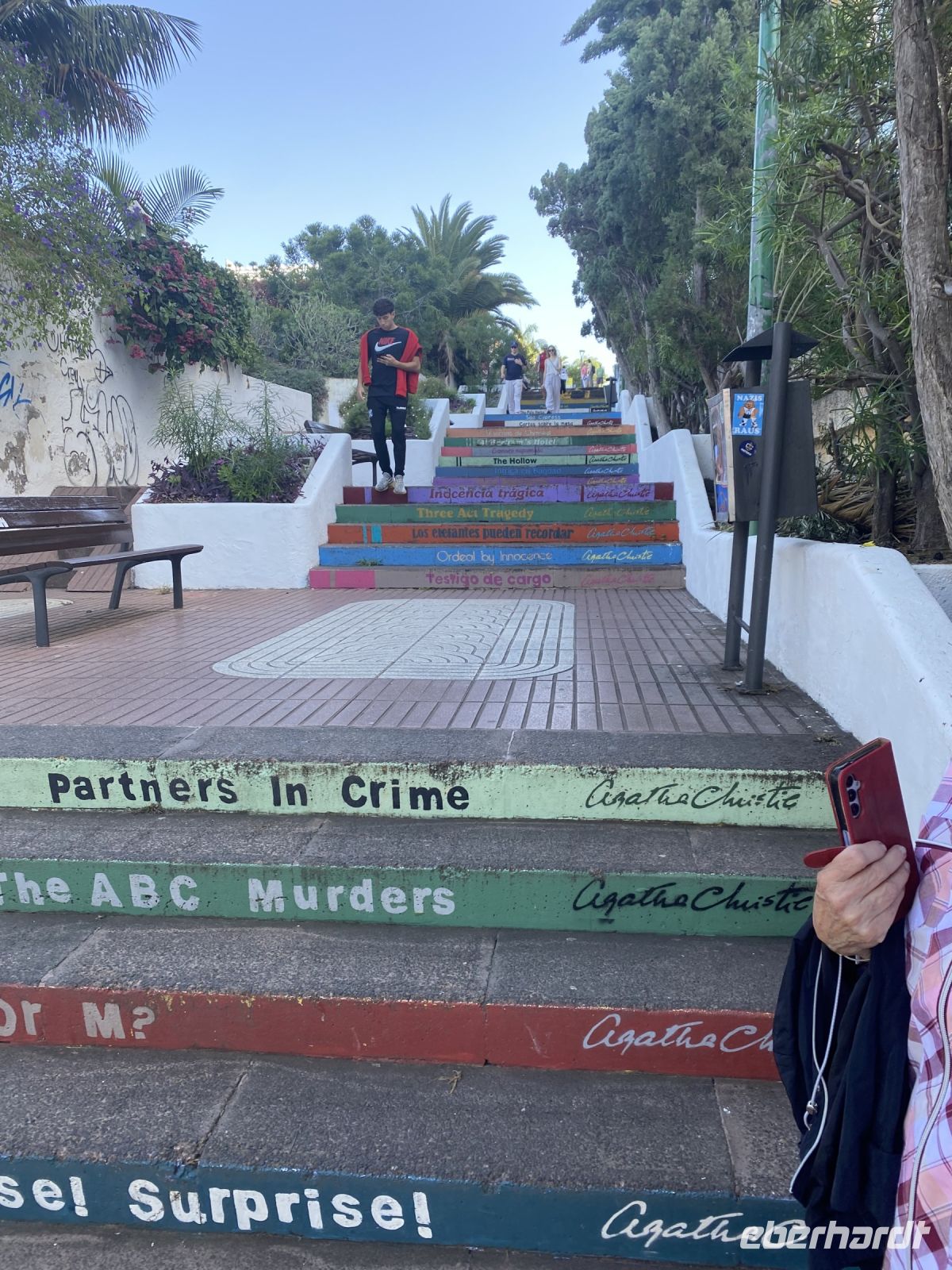 Agatha Christie Treppe