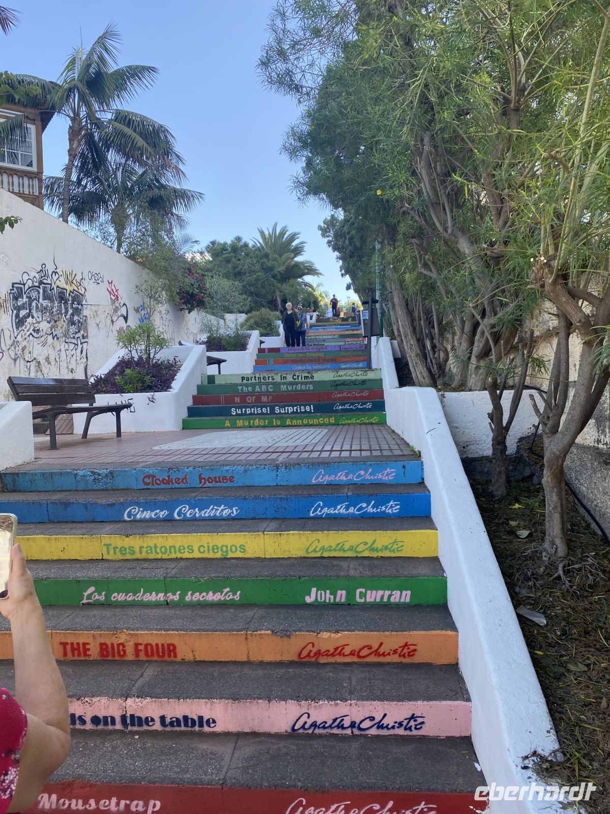 Agatha Christie Treppe