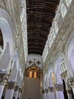 Synagoge Santa Maria la Blanca von Innen Toledo