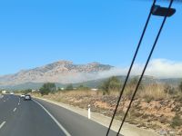 Nebel vor Montserrat