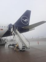 Hinflug mit der Lufthansa 
