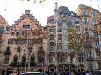 Casa Amatller und Casa Batlló. Barcelona