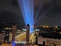 Blick zur Plaza Espana