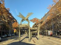 Barcelona. Neuer Stadtteil Poblenou