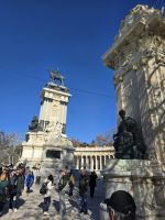 Monument Alfonso XII - Retiro Park Madrid