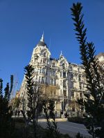 Häusserfassade in Madrid