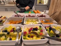 Frühstücksfrüchte im Hotel