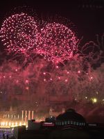 eine eindrucksvolle Drohnenshow ...