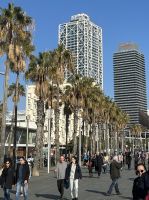 Spaziergang entlang der Promenade