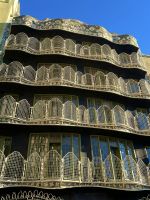 Rückansicht von Casa Batllo