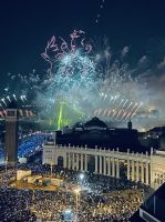wechselnde Kunstwerke am Himmel