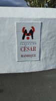 Am Eingang zur Fundacion von Cesar Manrique