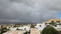 Regenbogen über Lanzarote