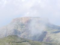 Bruma seca (trockener Nebel) vor dem Fortalzea