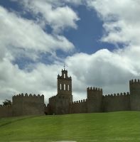 Spanien, Avila, Stadtmauer