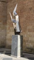 Spanien, Salamanca, Büserfigur mit Capirote