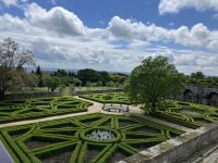 Spanien, El Escorial, Gartenanlage