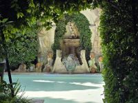 Garzenanlage im Schloss Gala, Pubol