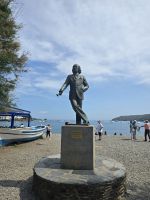 Cadaqués, Statue von  Dali