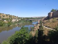 Blieck auf Toledo  und Fluß Tajo