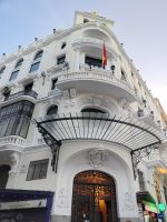 Historisches Gebäude auf der Gran Vía - Centro Cultural de los Ejércitos - Madrid