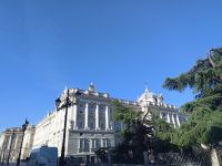 Blick auf das Palacion Real - Madrid
