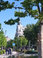 Casa Gallardo von der Plaza de España - Madrid