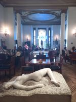 La Pecera Restaurant - Ambiente - mit Kunst - Madrid