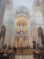 Almudena Kathedrale - das Hauptaltar - Madrid